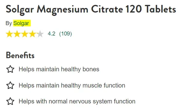 Holland & Barrett brand categories section.