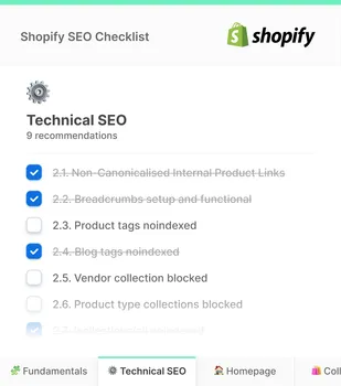 Shopify SEO Checklist