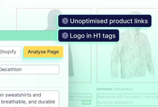 One-click analysis of your store