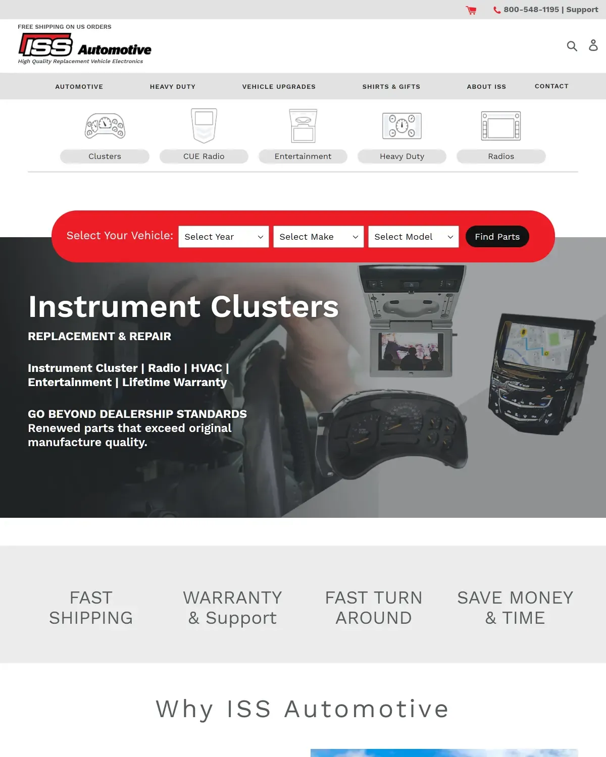 Screenshot for ISS Automotive