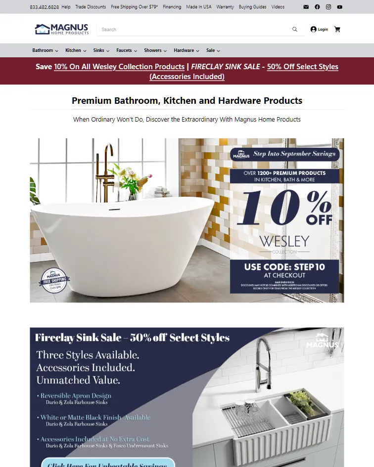 Screenshot for Magnus Home Products