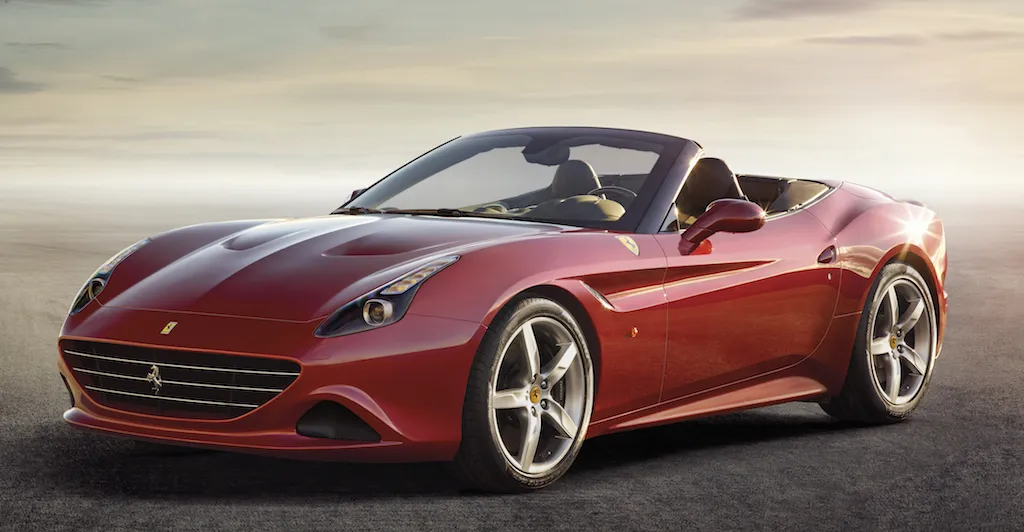 2018 Ferrari California T in red